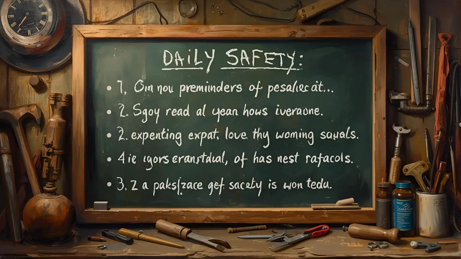 daily safety message