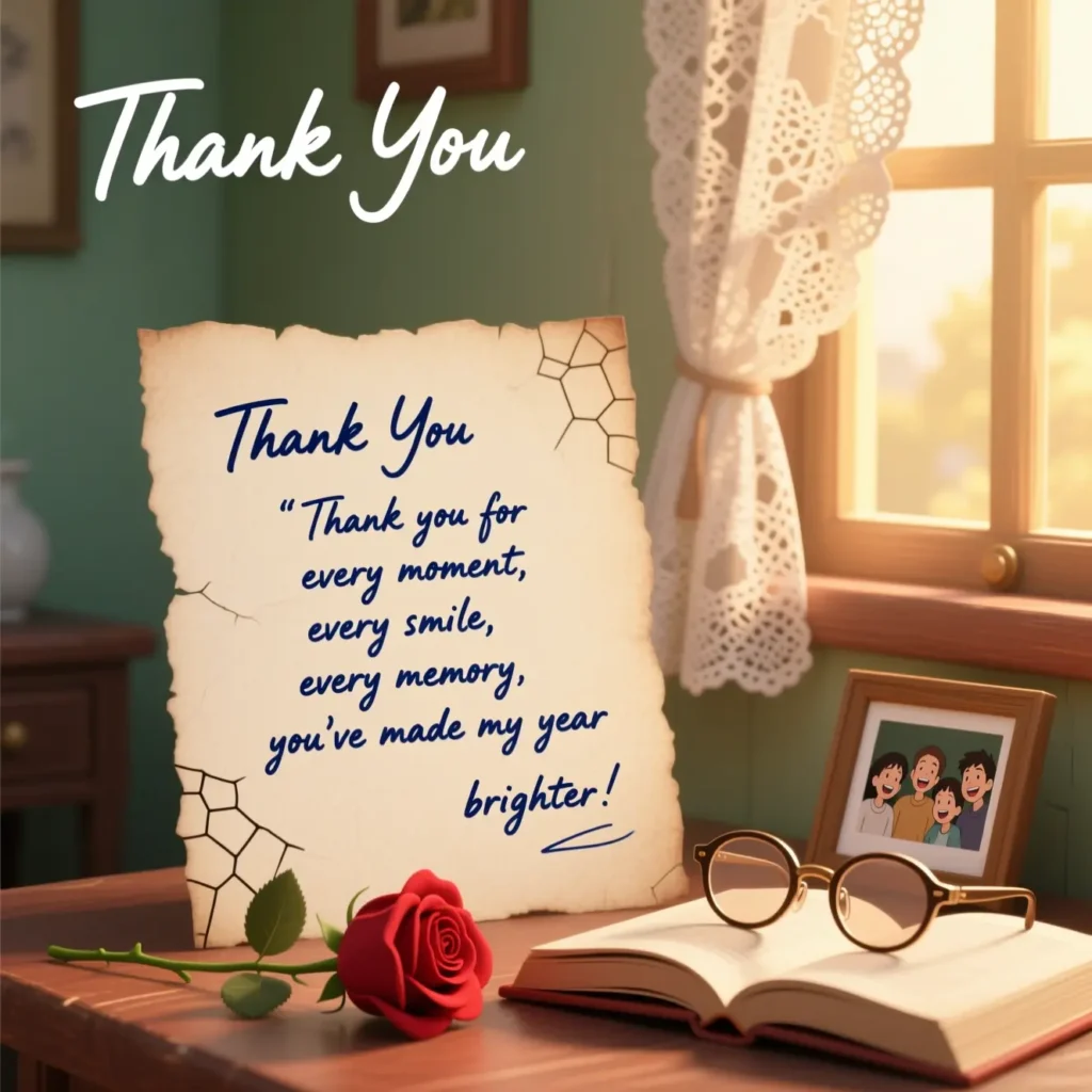 Emotional Thank You Birthday Messages