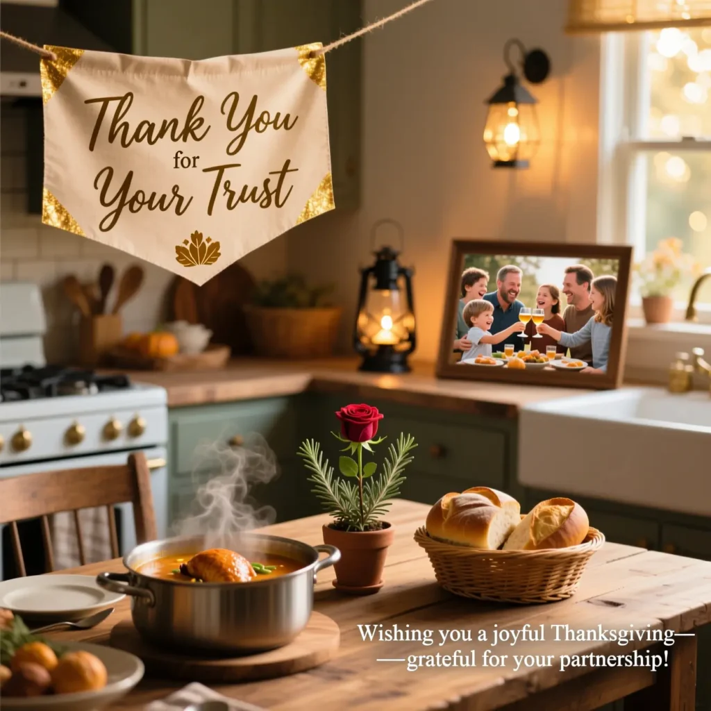 Friendly & Casual Thanksgiving Messages to Clients