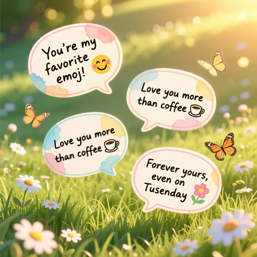Fun and Lighthearted Love Messages