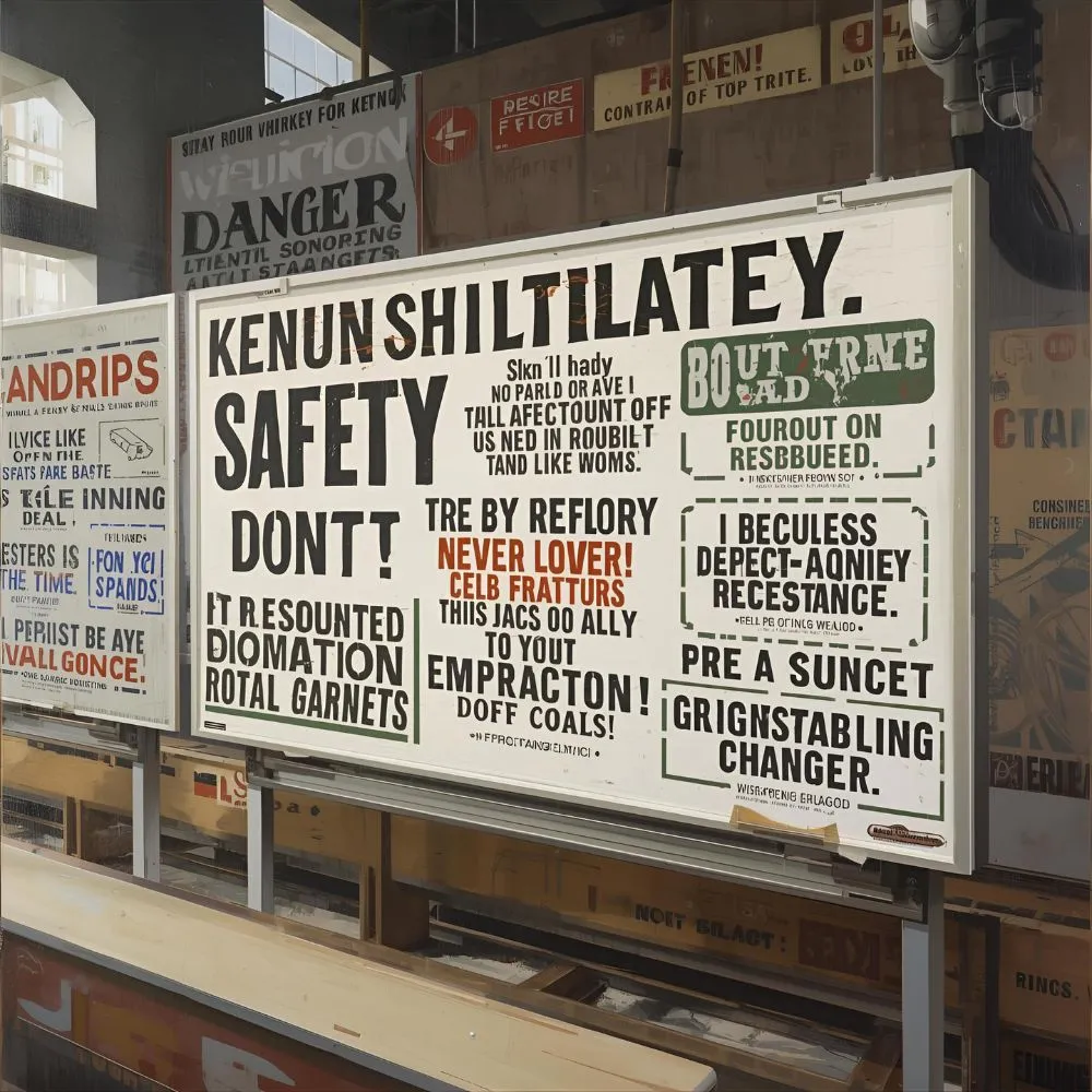 Funny Daily Safety Messages