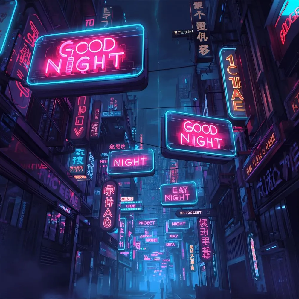 Good Night Messages Using Abbreviations