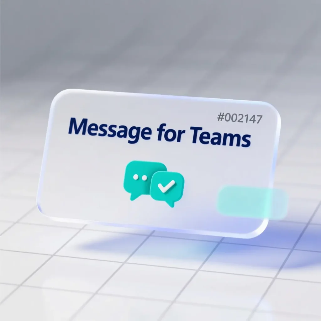 Message for Teams