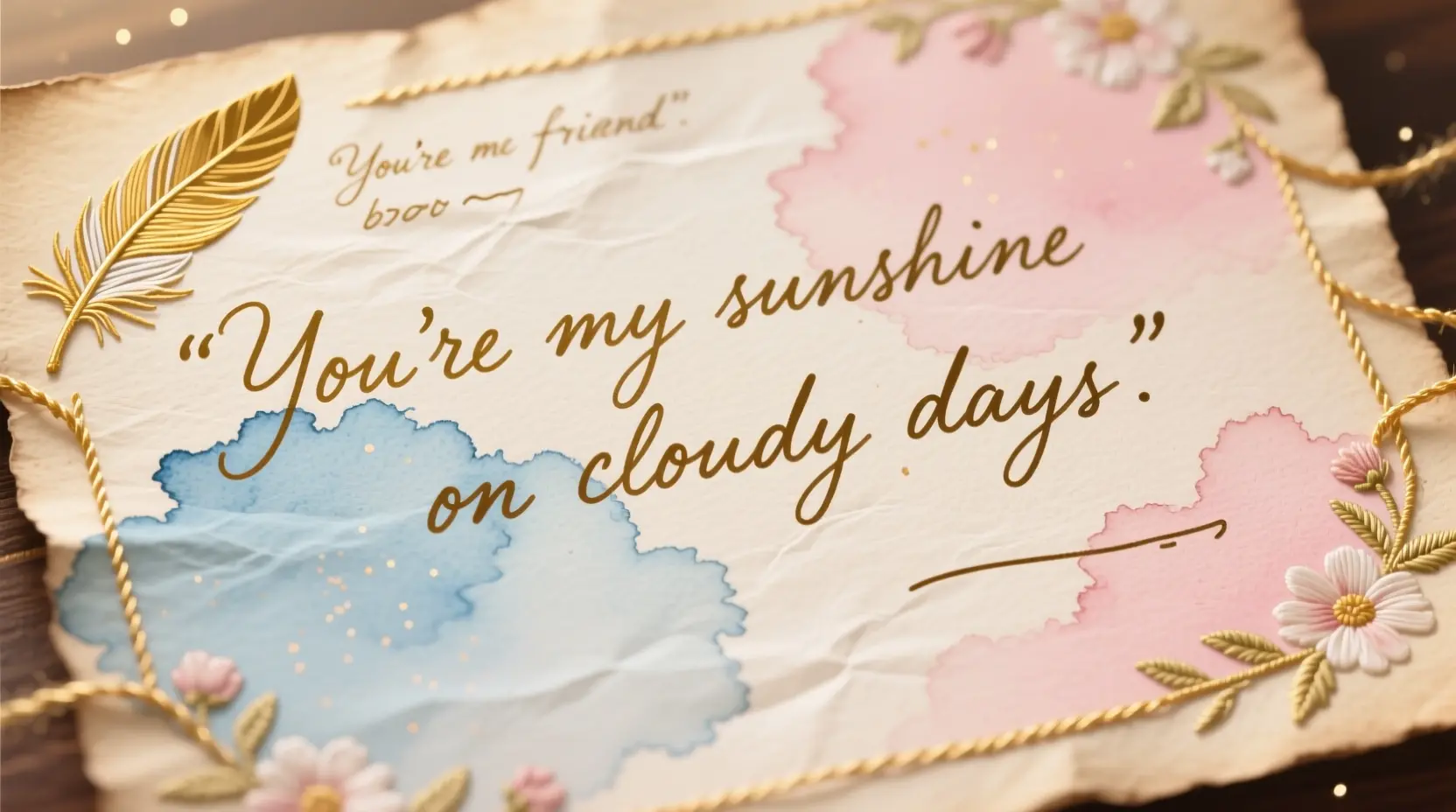 Nice Message to a Friend