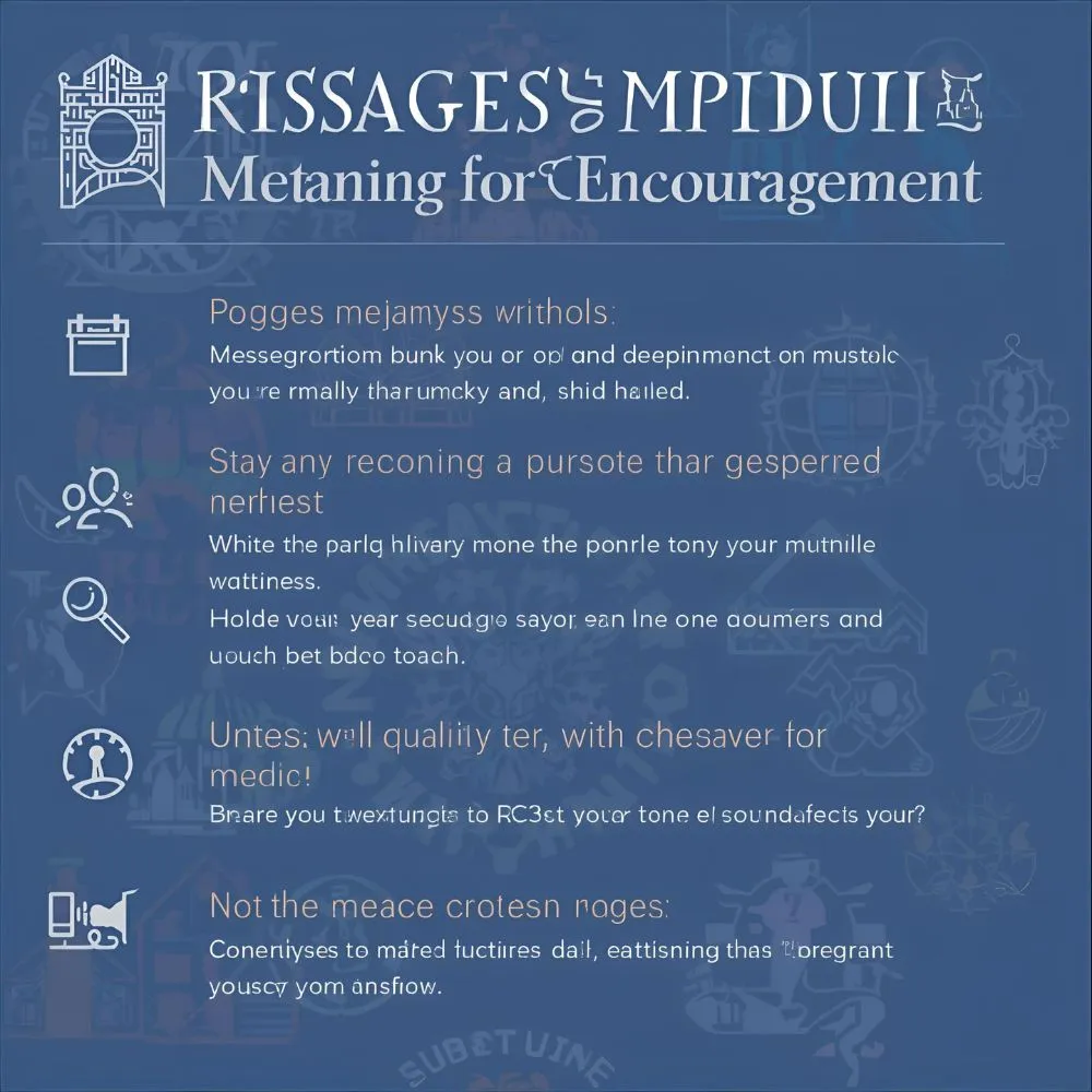 RCS Message Symbols Meaning for Encouragement