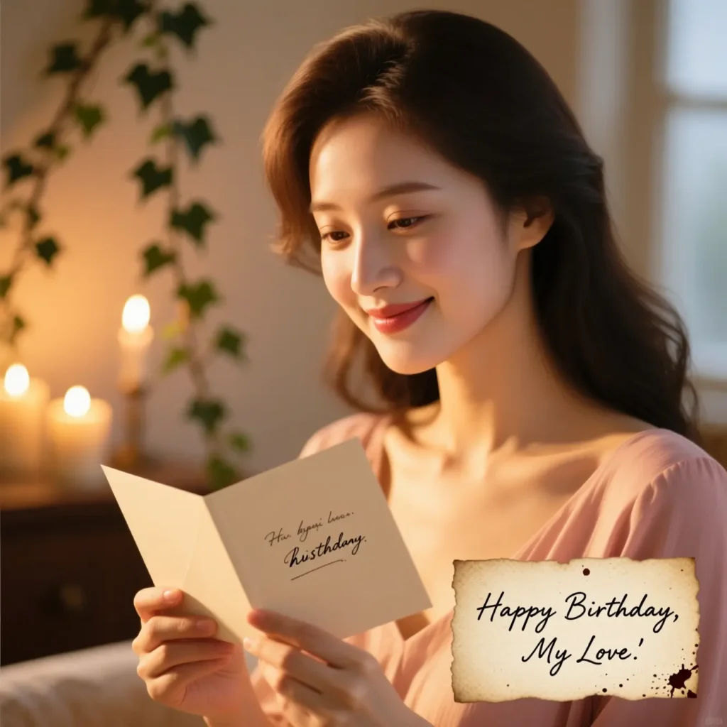 Romantic Happy Birthday Husband Message