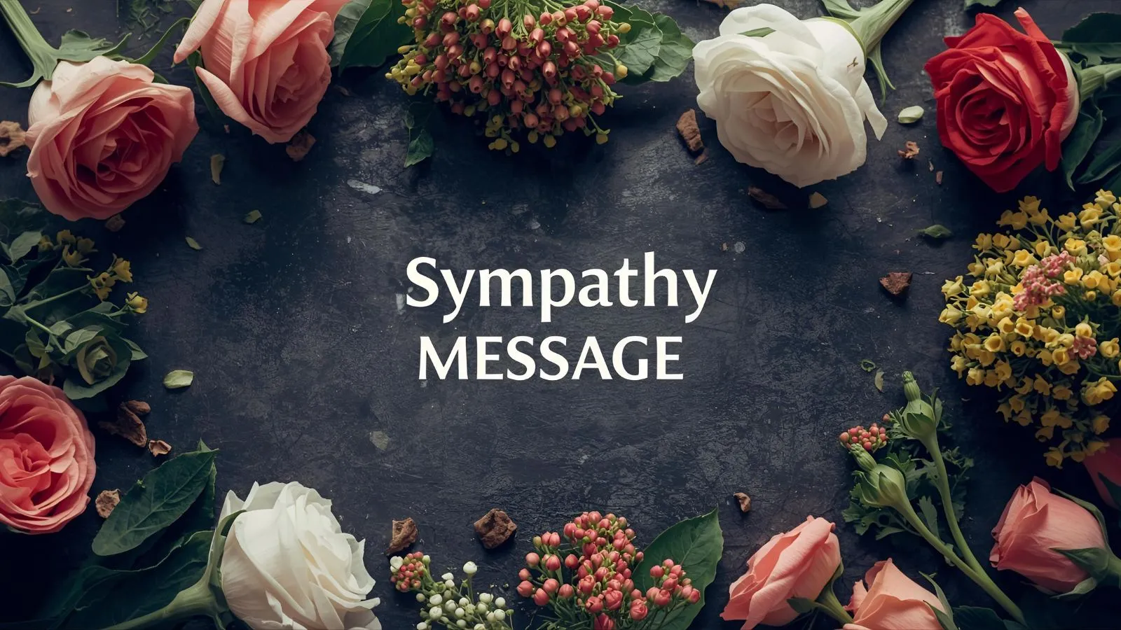 Sympathy Message for Funeral