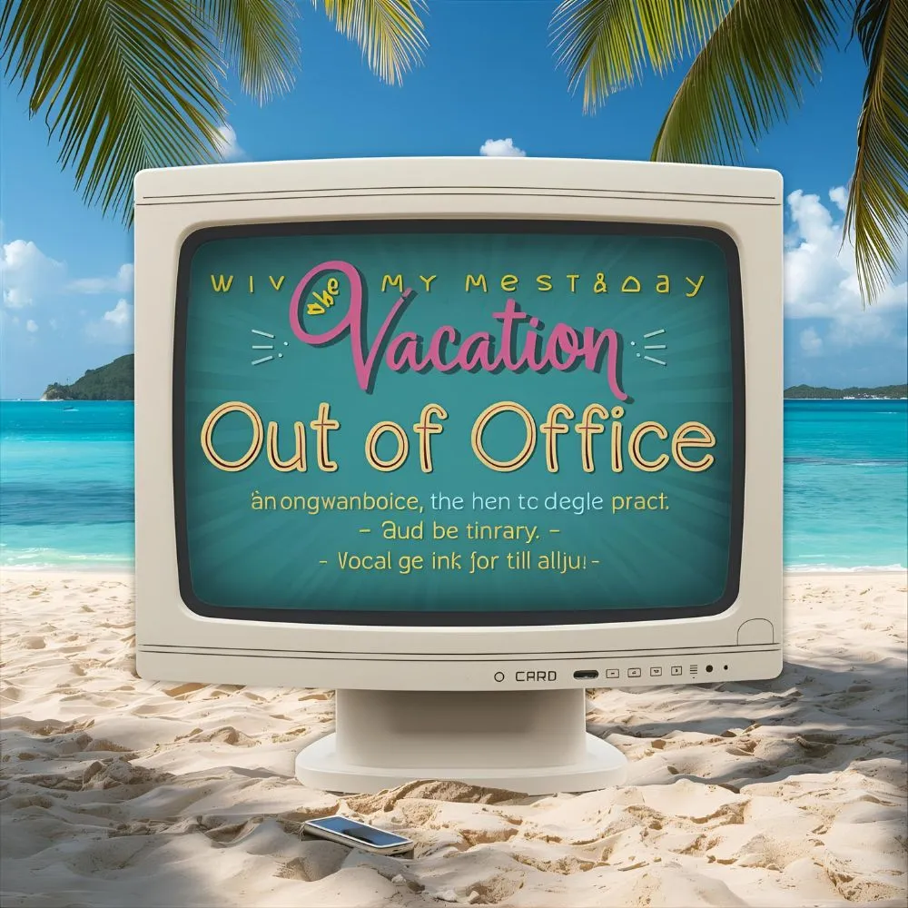 Vacation Out of Office Messages