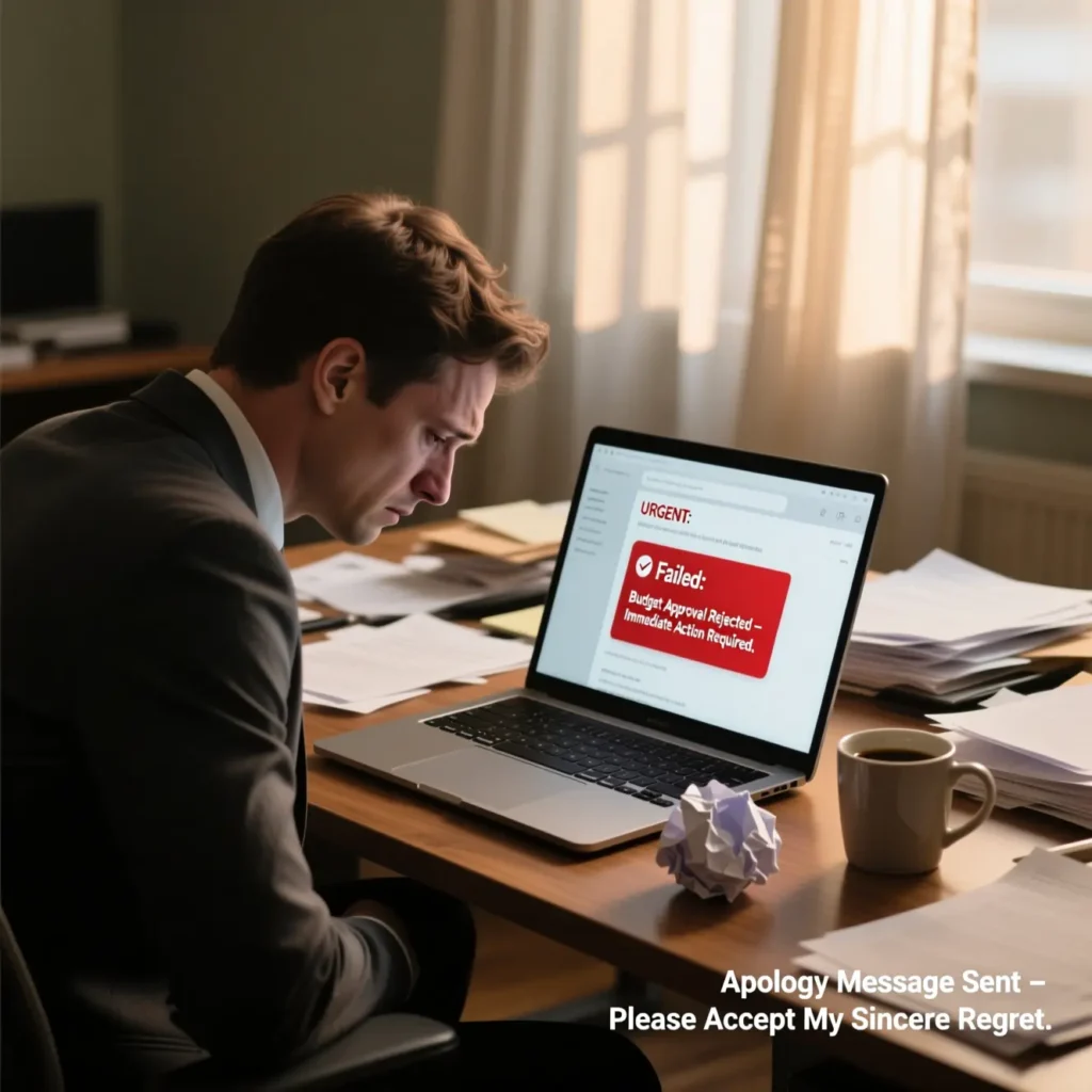 Apology Messages After Sending the Wrong Email