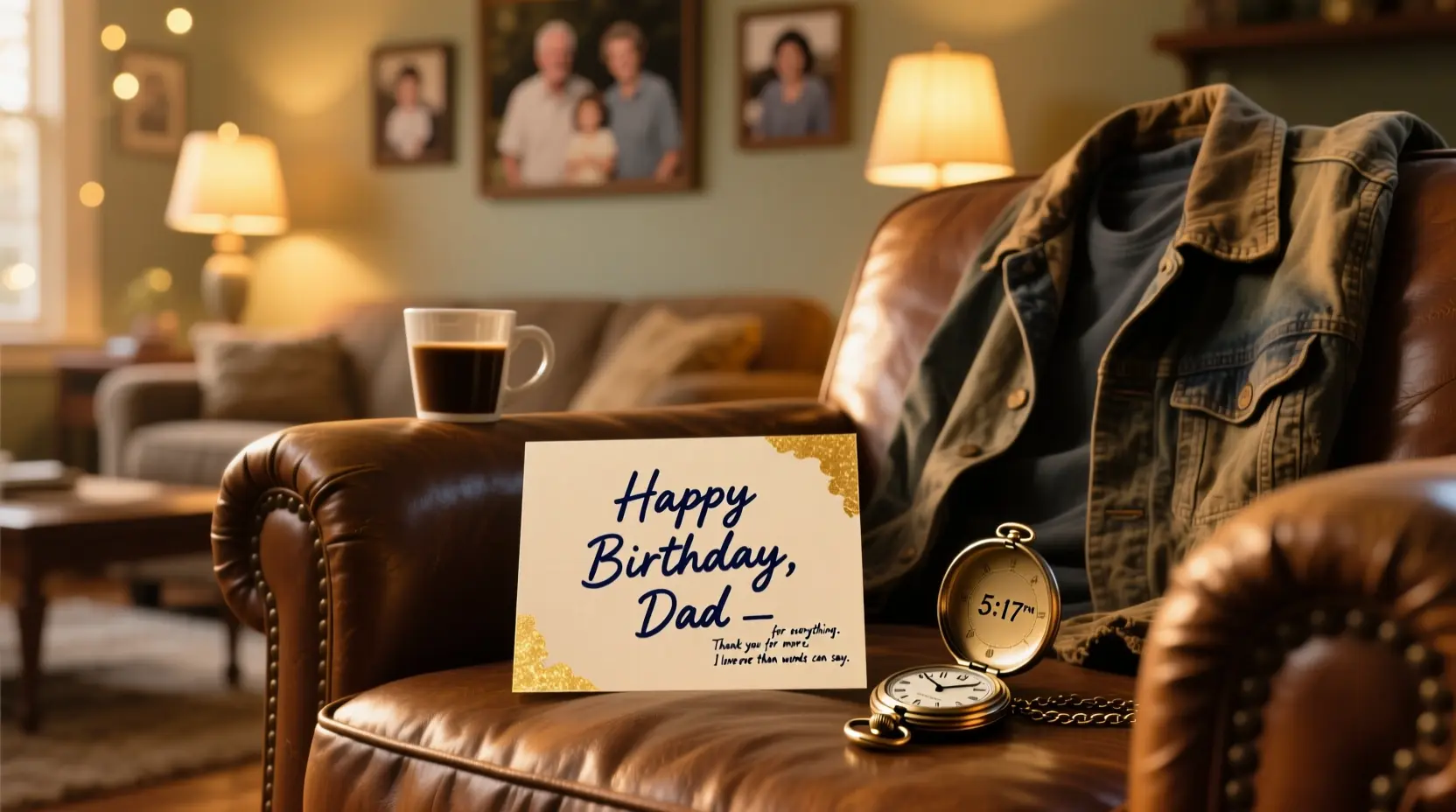 Birthday Message to Dad