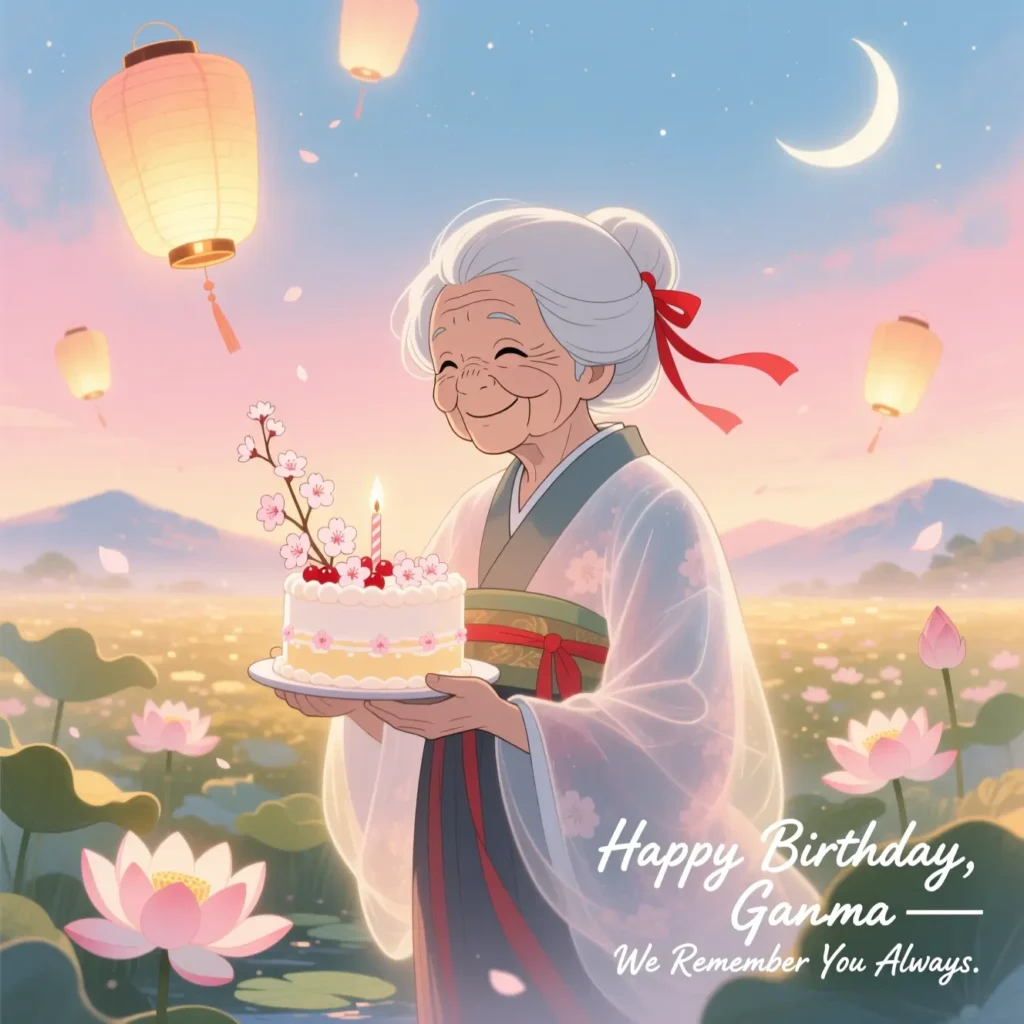 Birthday Messages for Grandma in Heaven