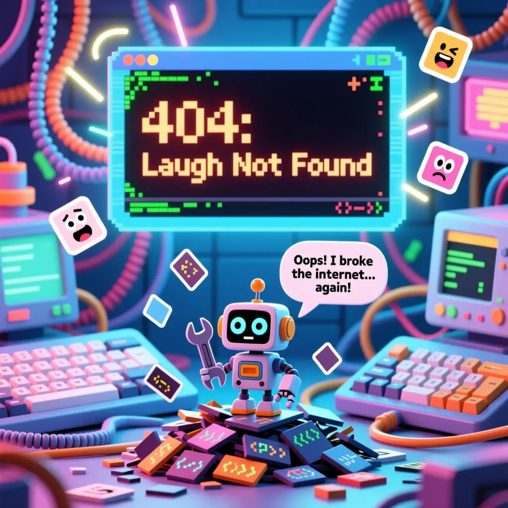 Funny Messages About the Error