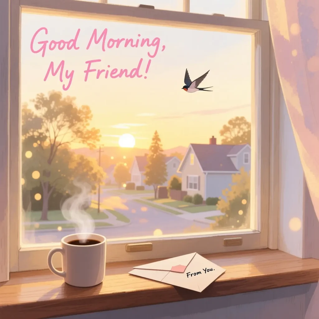 Good Morning Message for Friend Far Away