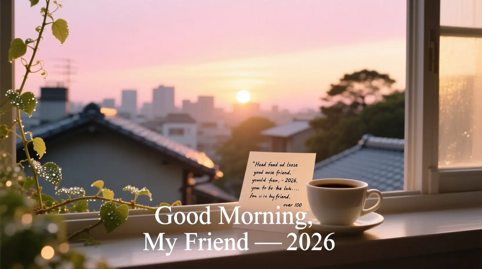 Good Morning Message for Friend