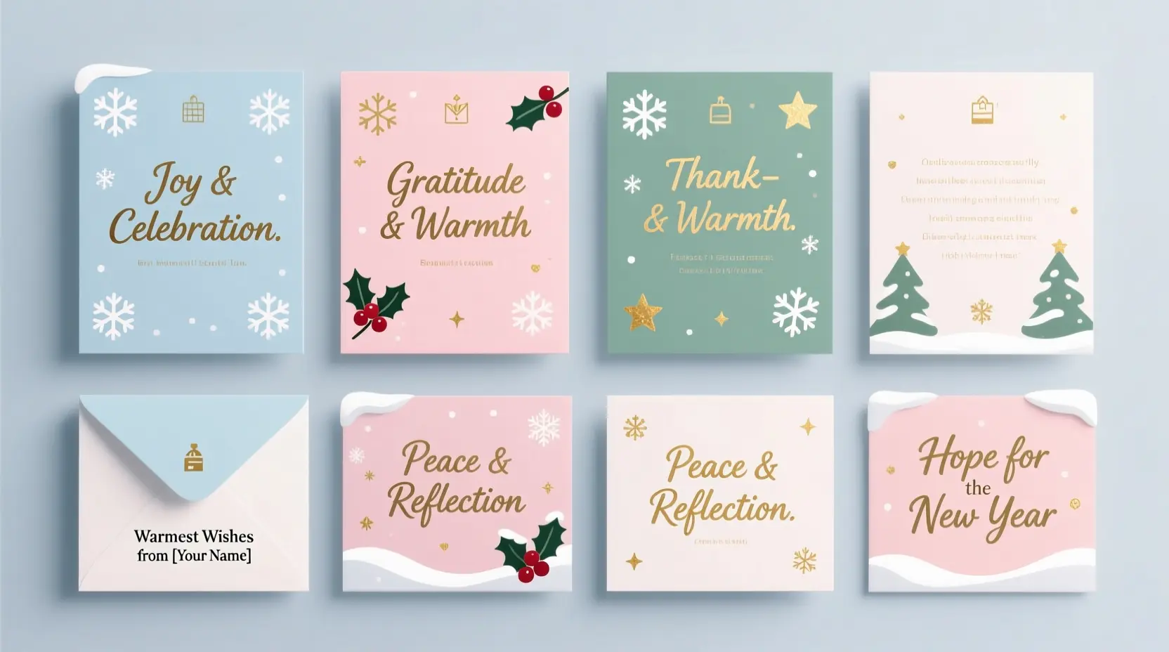 Holiday Card Message