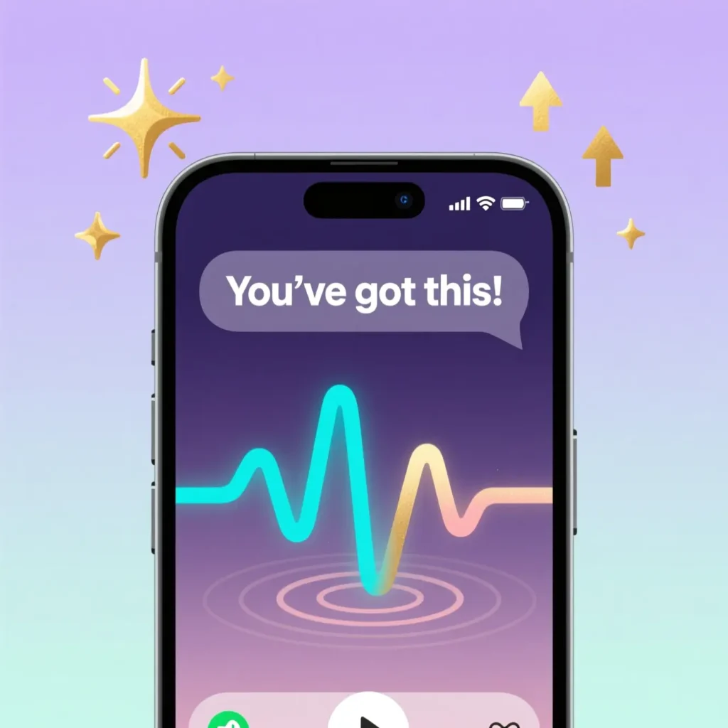 iPhone Voice Messages for Motivation