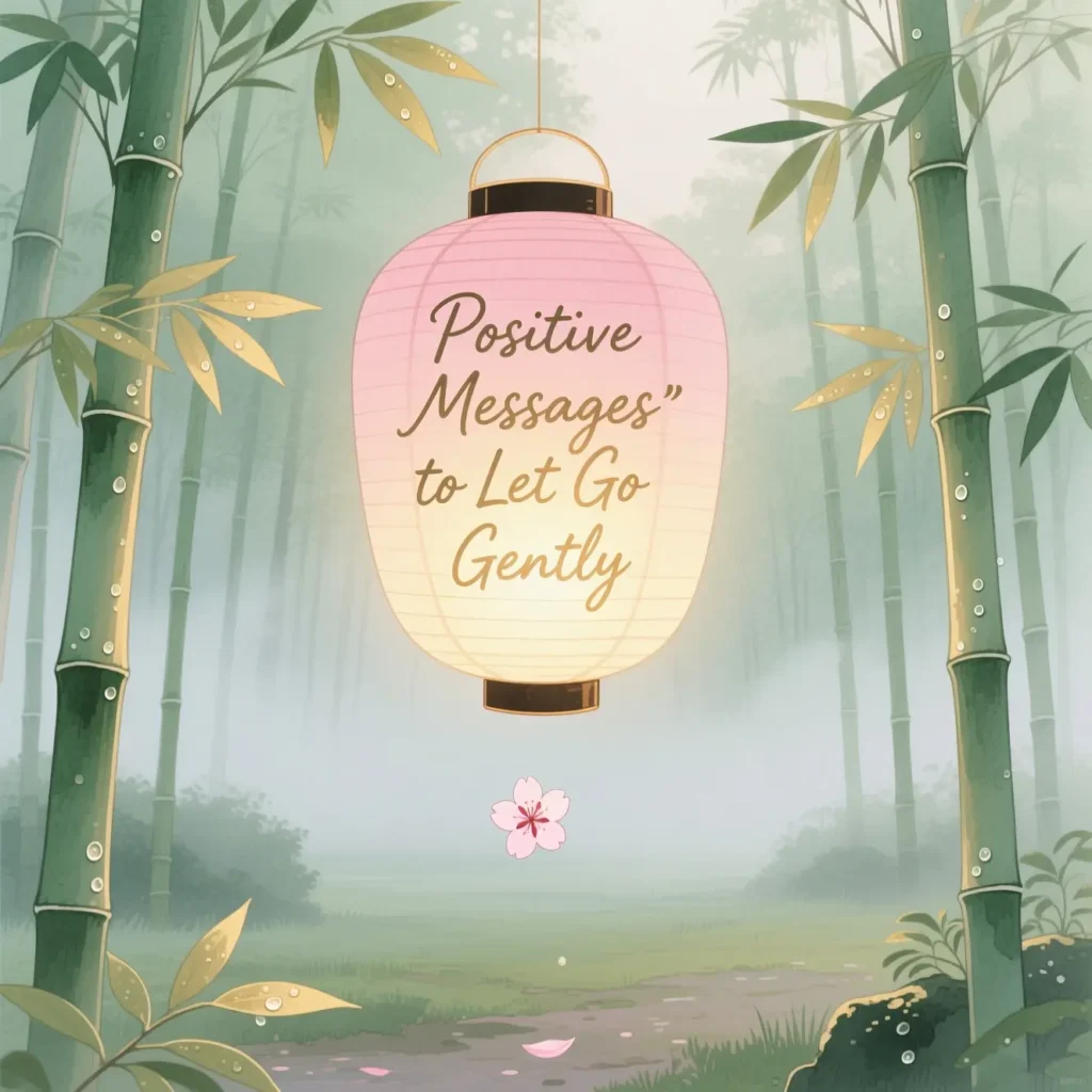 Positive Messages to Let Go Gently