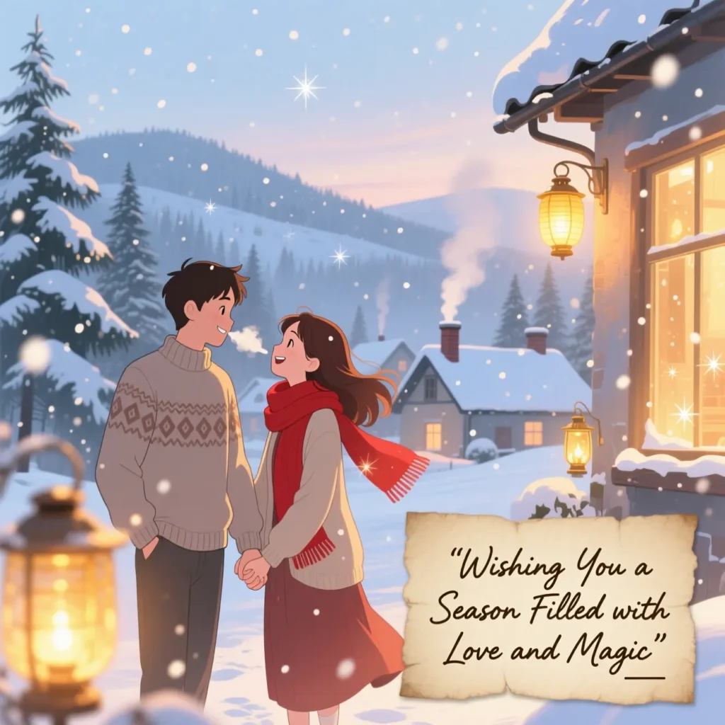 Romantic Season Greetings Messages
