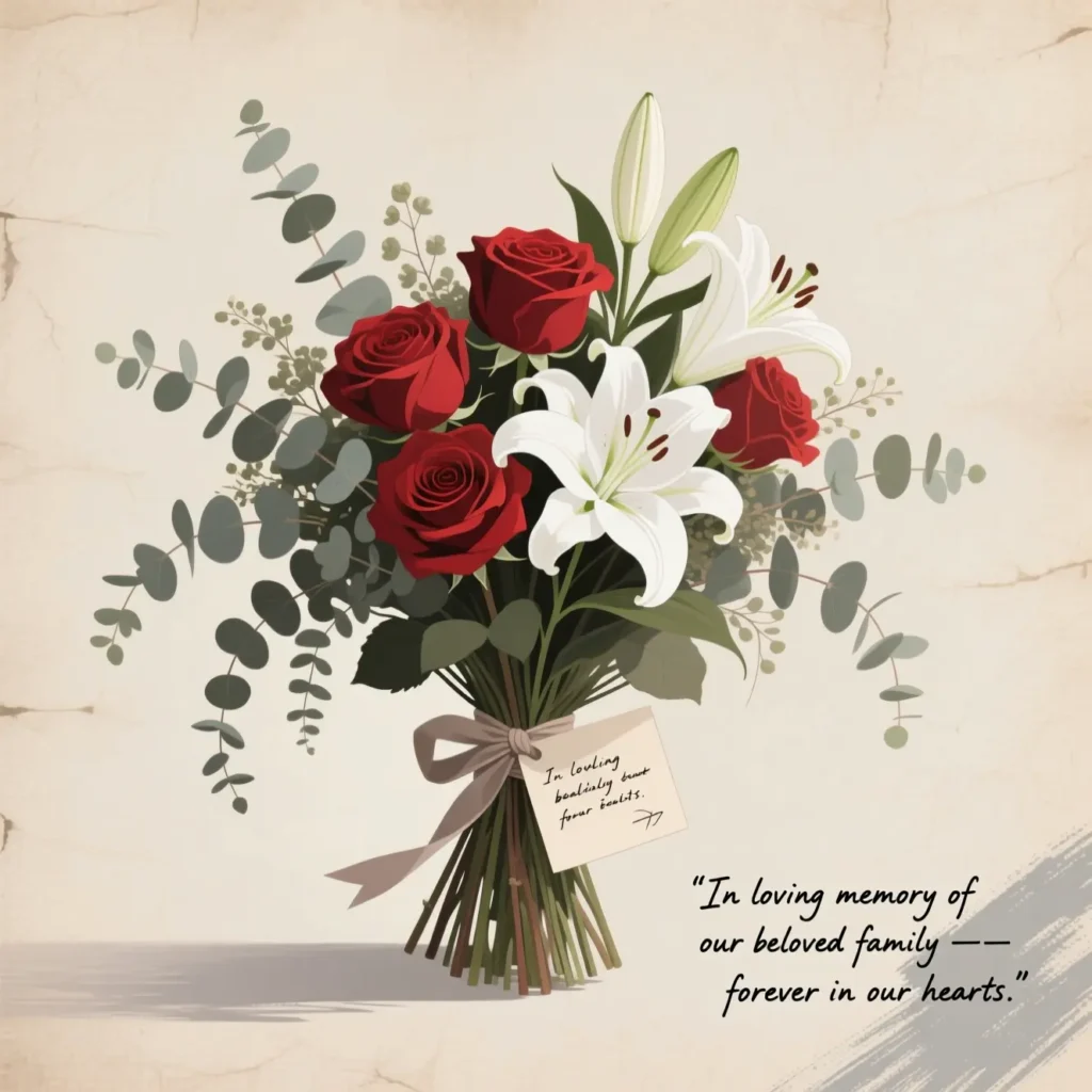 Sympathy Messages for Funeral Flowers for Close Family