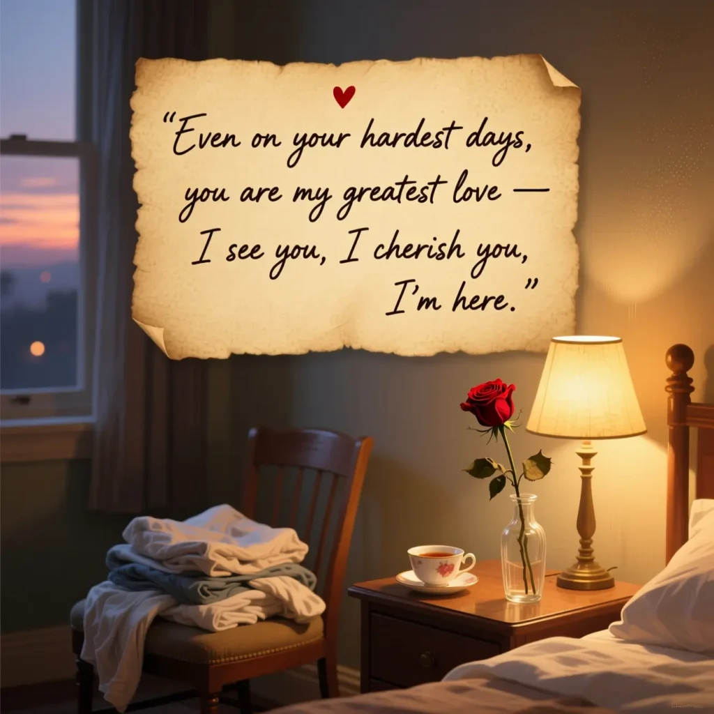 Valentines Messages for Wife on Difficult Days