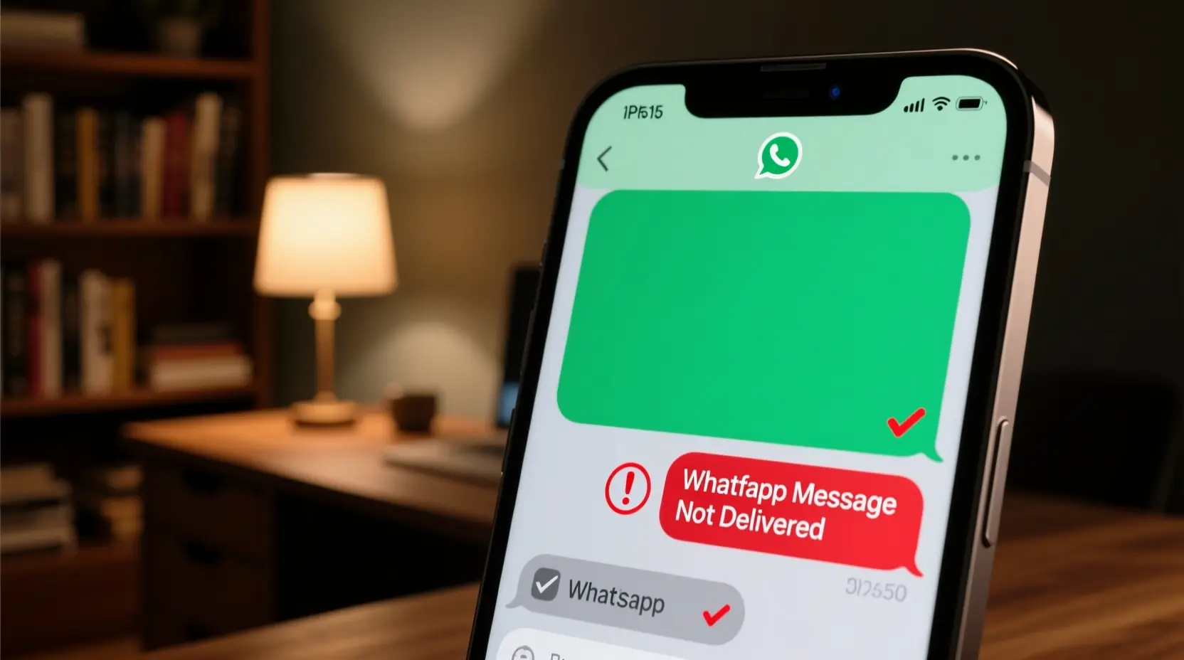 WhatsApp Message Not Delivered