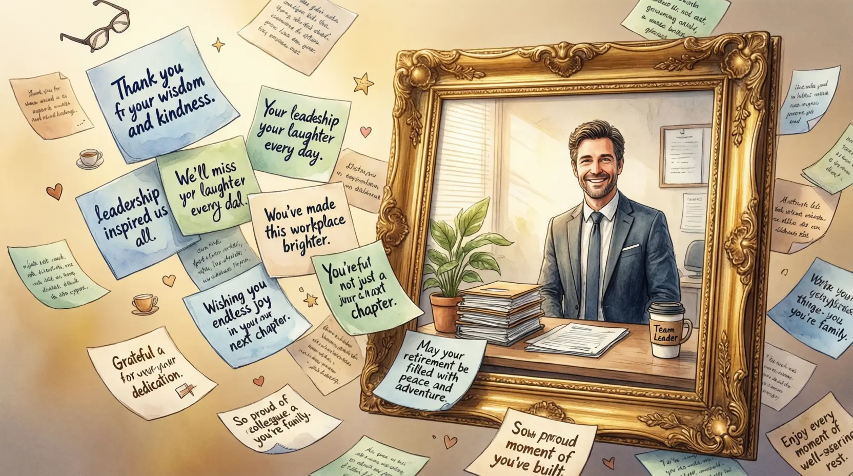 Coworker Retirement Message