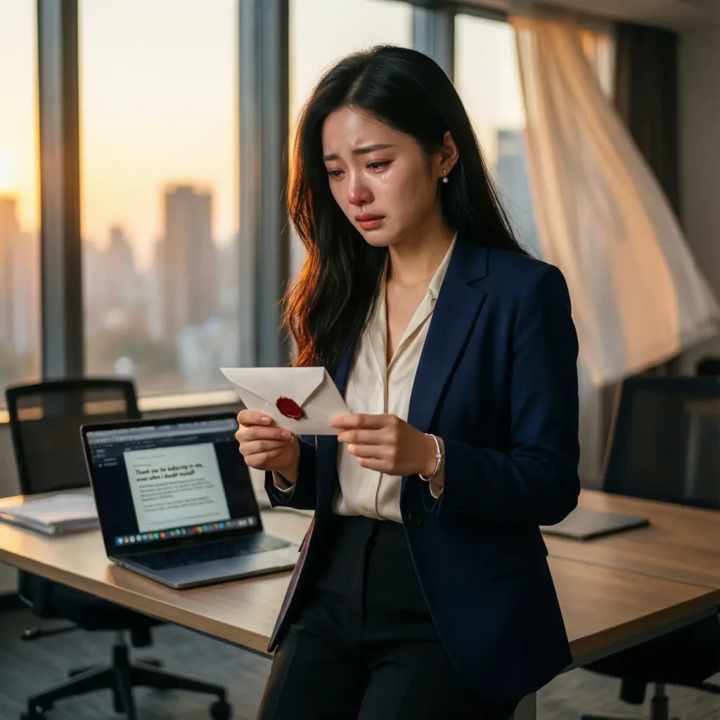 Emotional Farewell Message to Boss