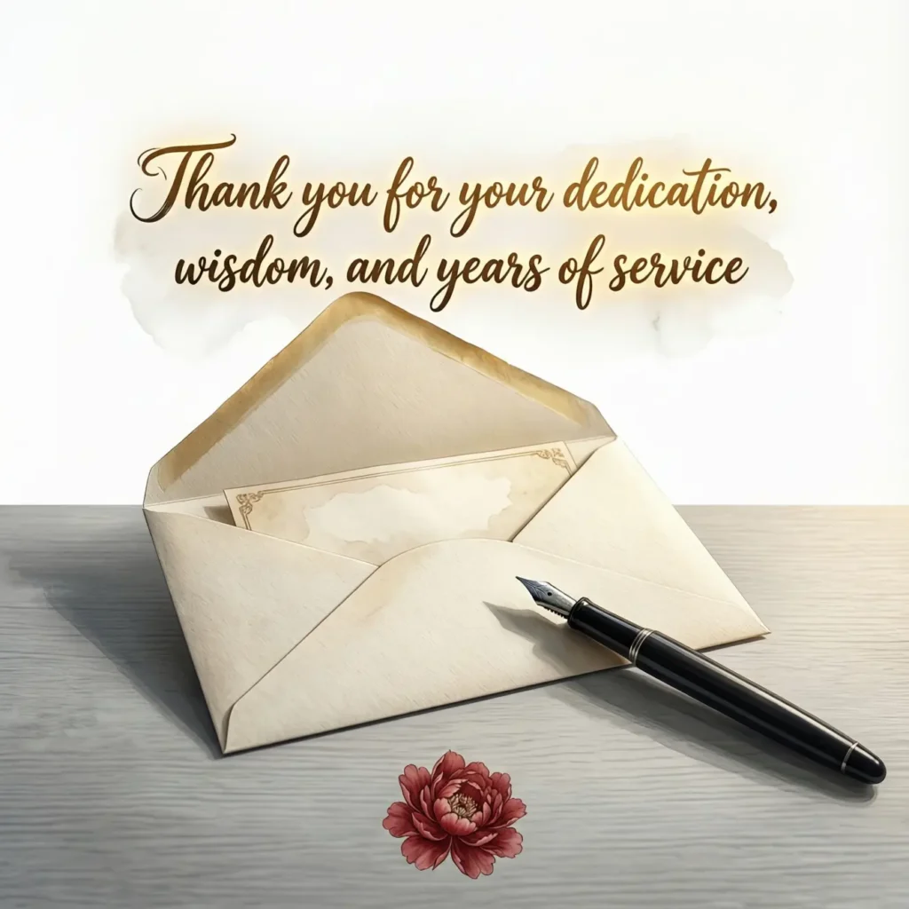 Formal Retirement Goodbye Messages