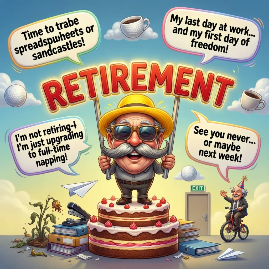 Funny Retirement Goodbye Messages