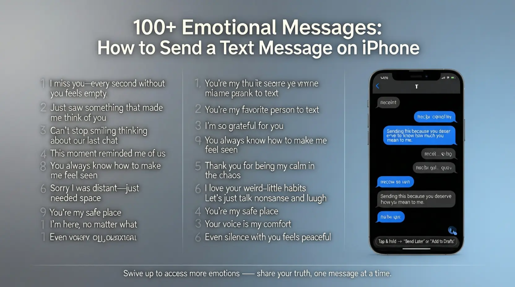 How to Send a Text Message on iPhone