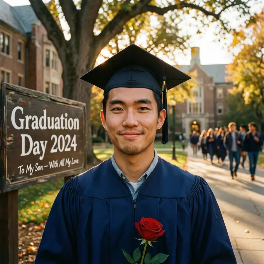 Inspirational Graduation Message to Son