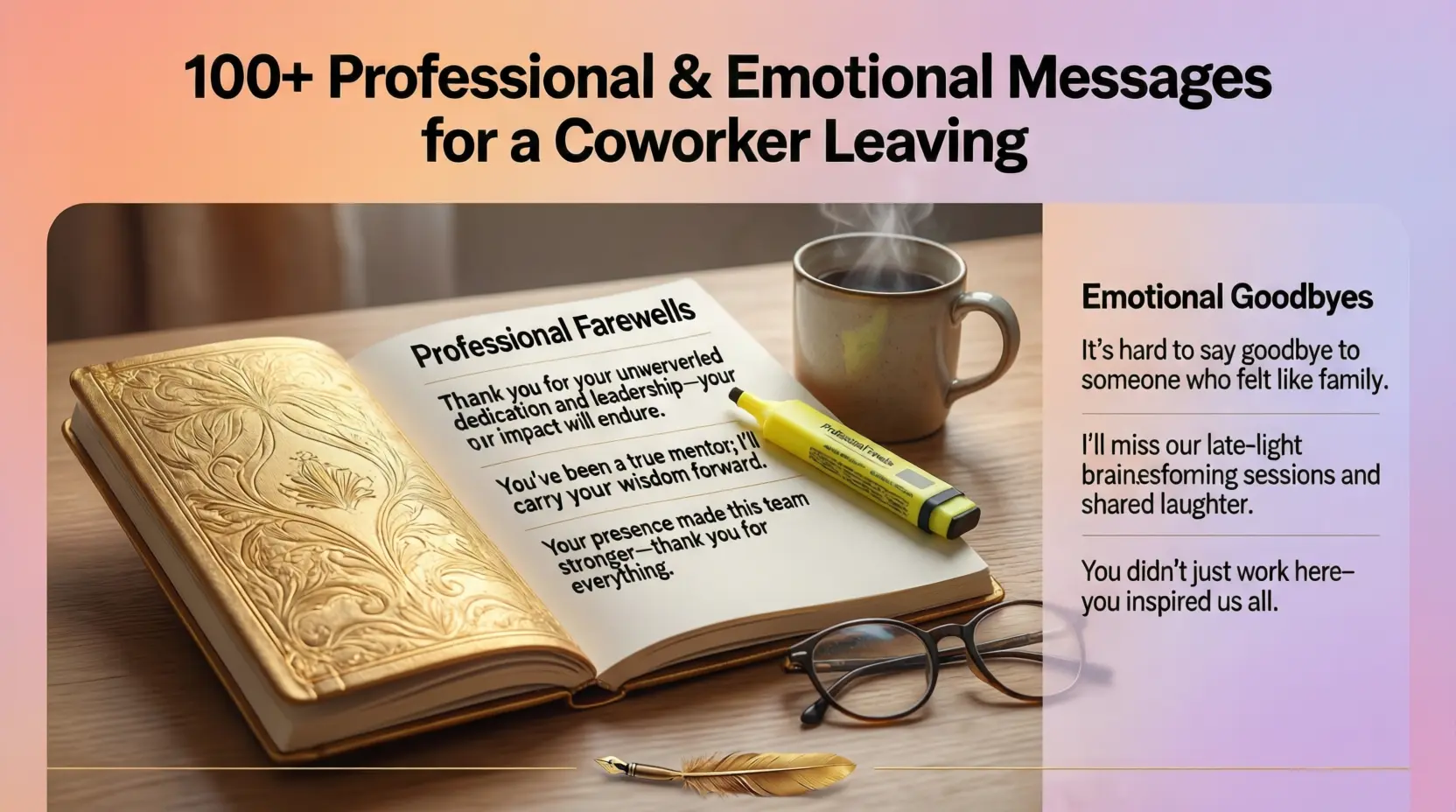 Message for Coworker Leaving