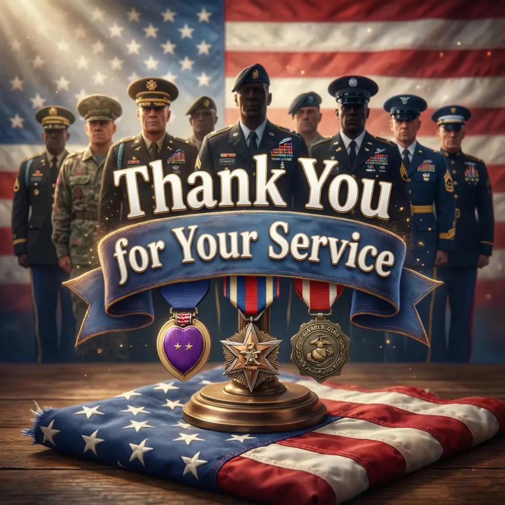 🇺🇸 Thank You for Your Service Messages for Veterans