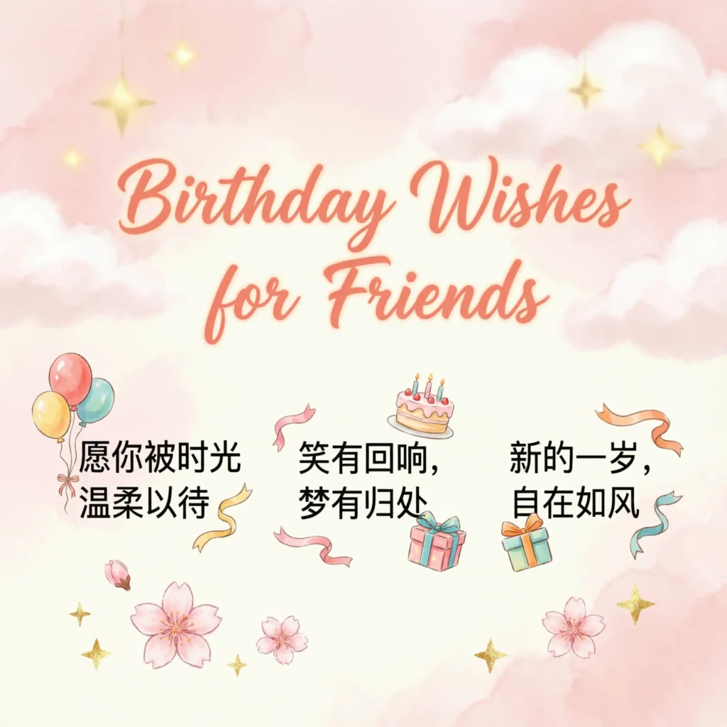 Birthday Wishes for Friends