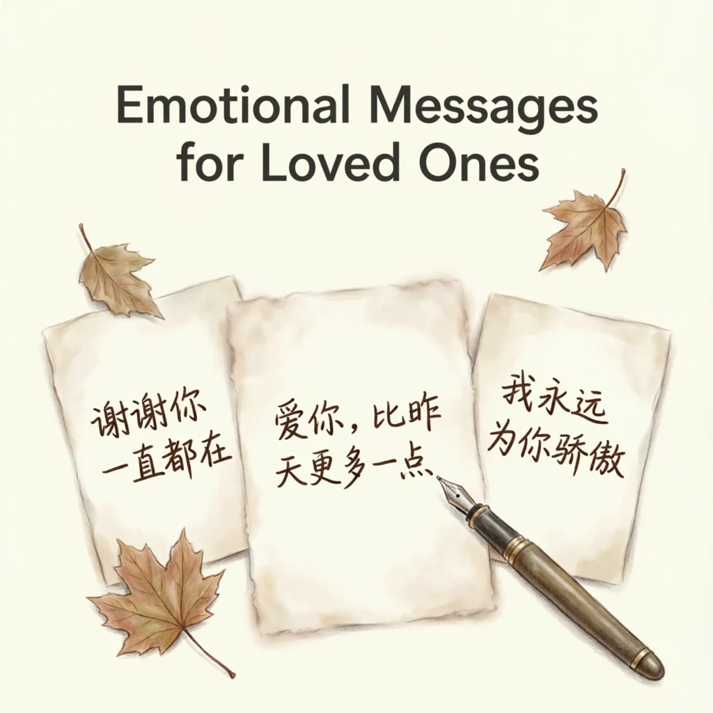 Emotional Messages for Loved Ones