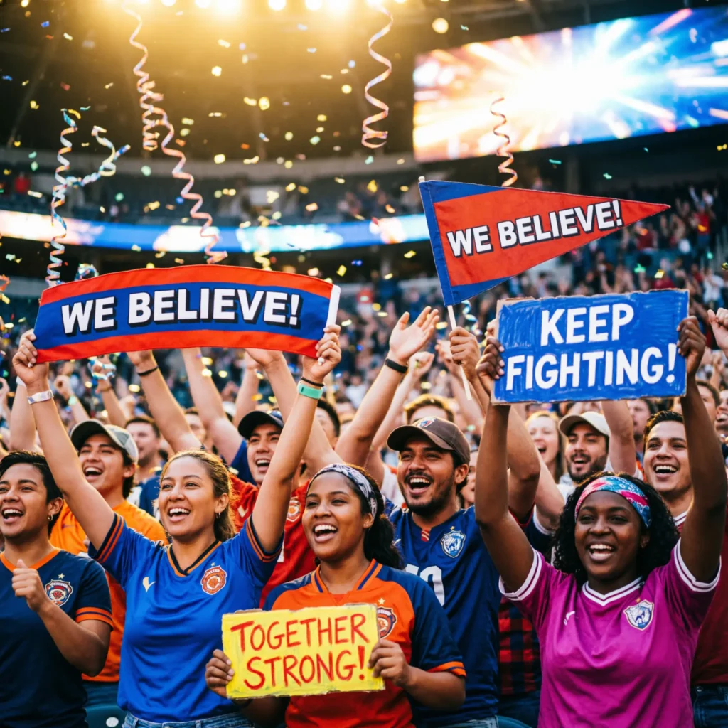 Encouragement for Fellow Fans