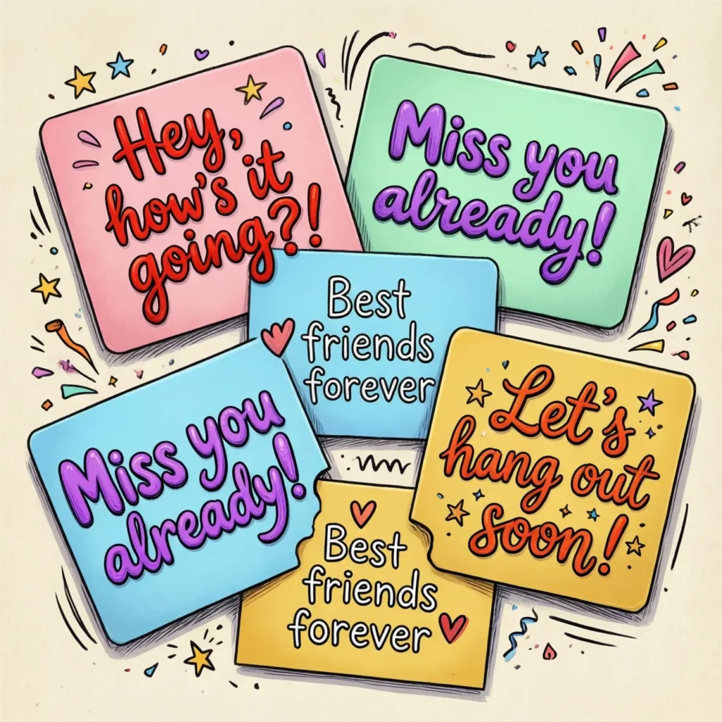 Messages for Friends