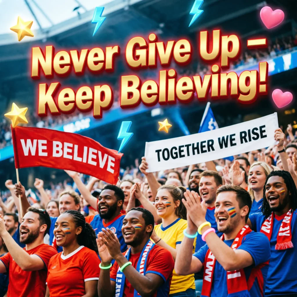 Motivational Messages for Fans