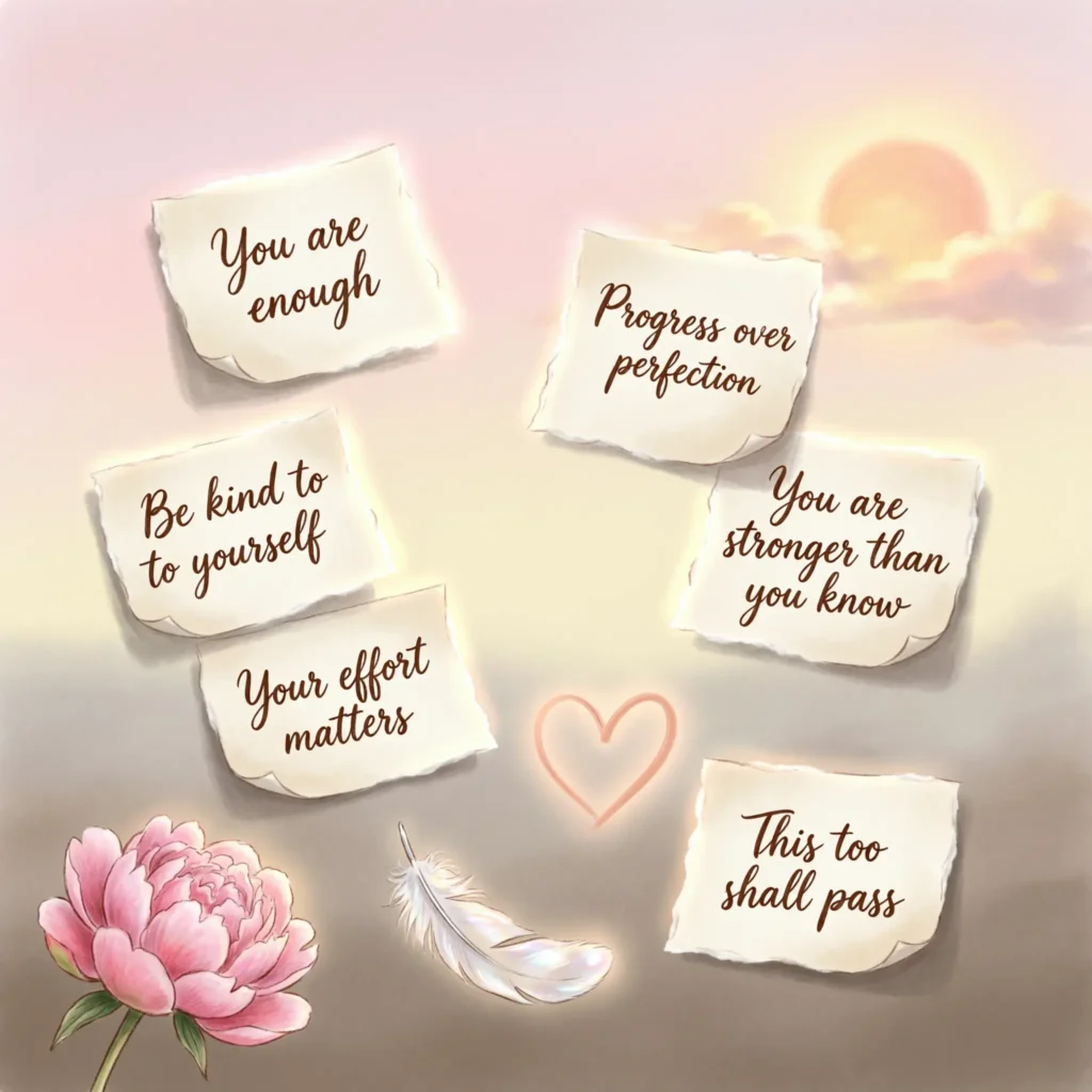 Supportive Messages to Send Yourself