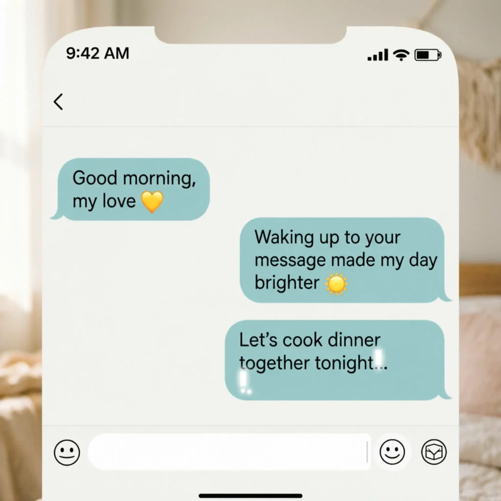 Sweet iMessage Texts for Your Partner