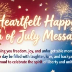 Happy 4th of July Messages