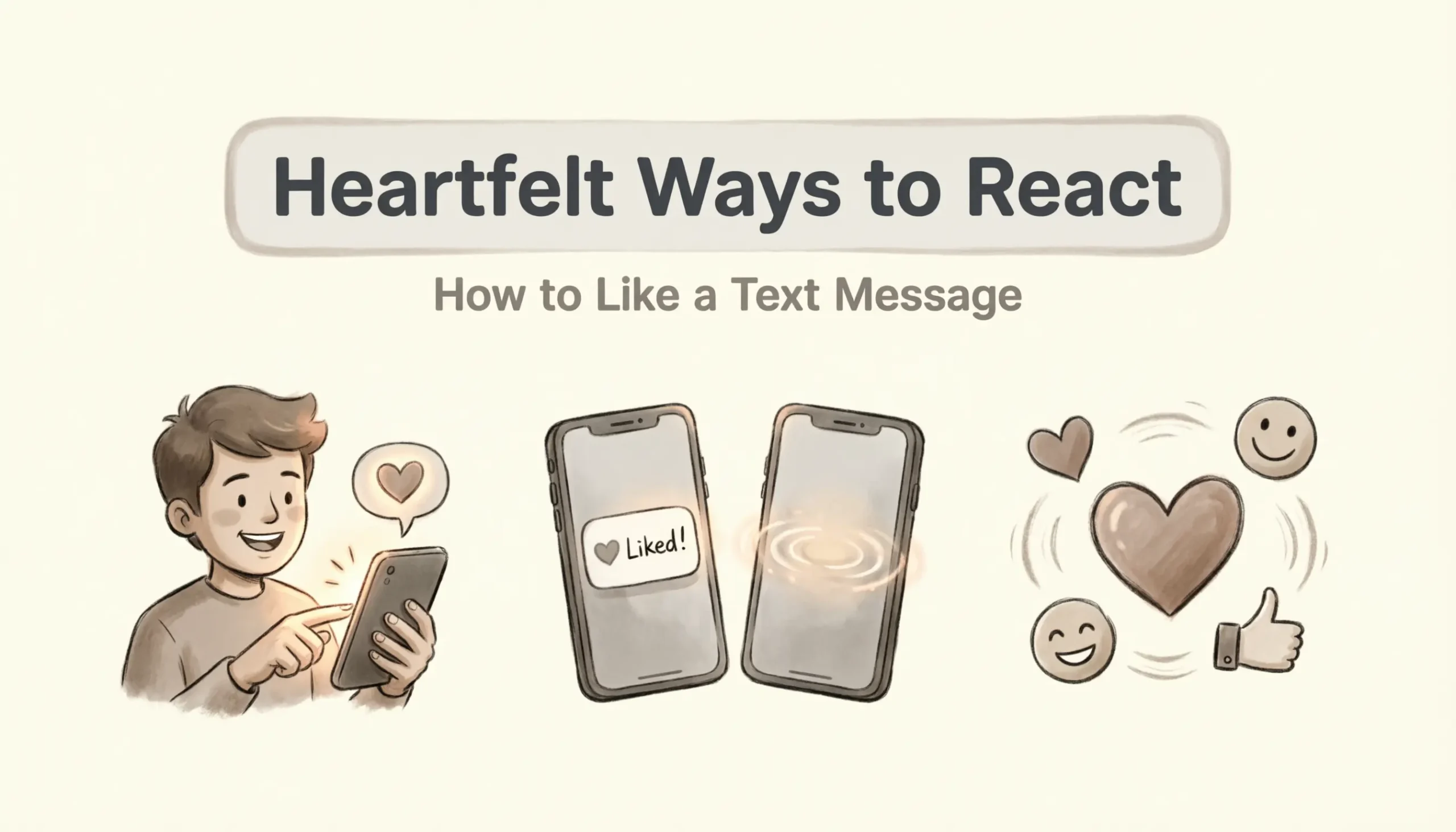 How to Like a Text Message