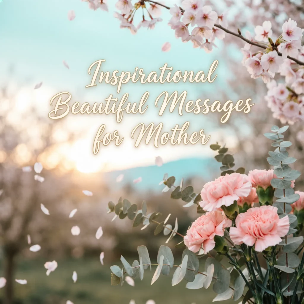 Inspirational Beautiful Messages for Mother