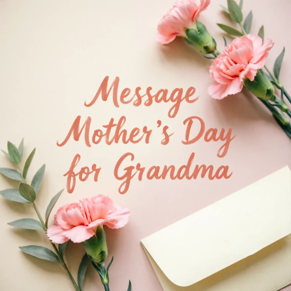 Message Mother’s Day for Grandma