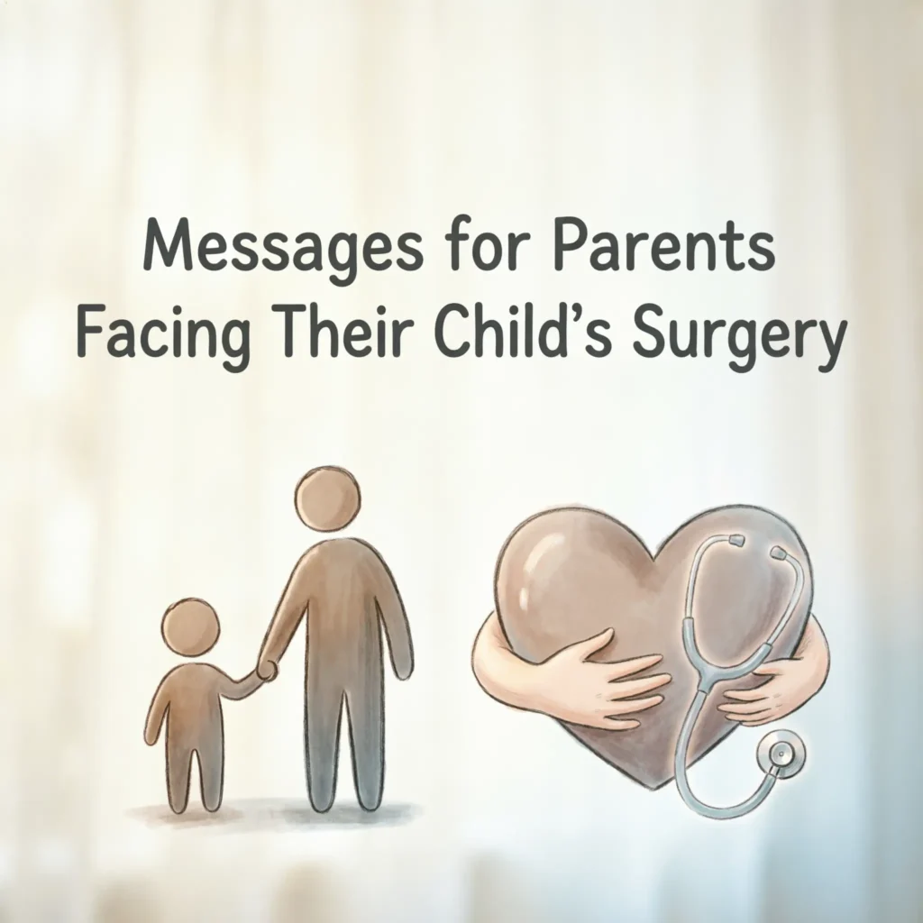 Messages for Parents Facing Their Child's Surgery