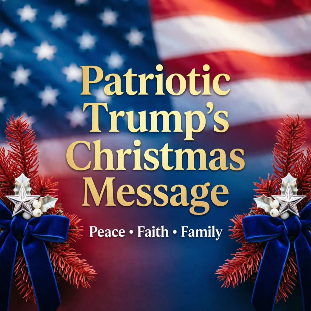 Patriotic Trump’s Christmas Message