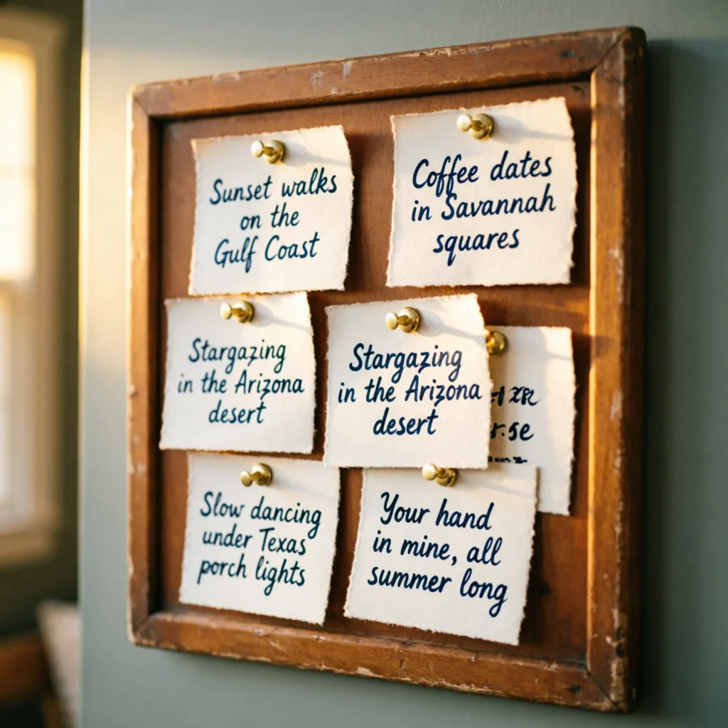 Romantic Sunbelt Message Board Messages