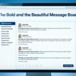 The Bold and the Beautiful Message Board