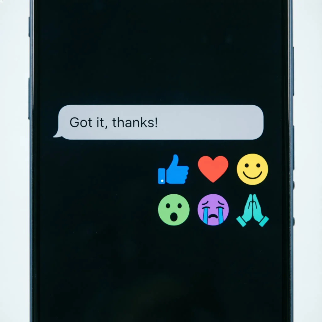Understanding Message Reactions on Android