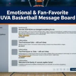 UVA Basketball Message Board